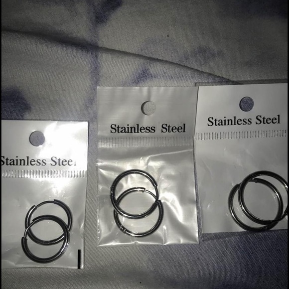 Hoop Earrings - Picture 3 of 3